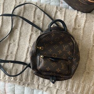 LV mini backpack purse